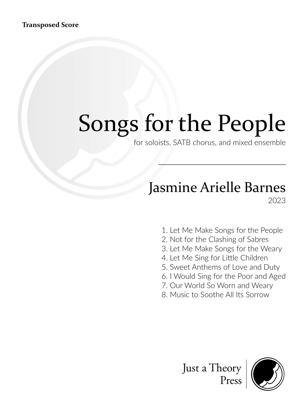 Barnes: Songs for The People