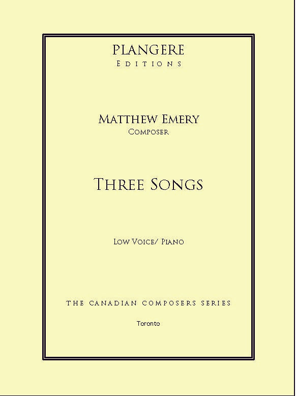 Emery: Three Songs