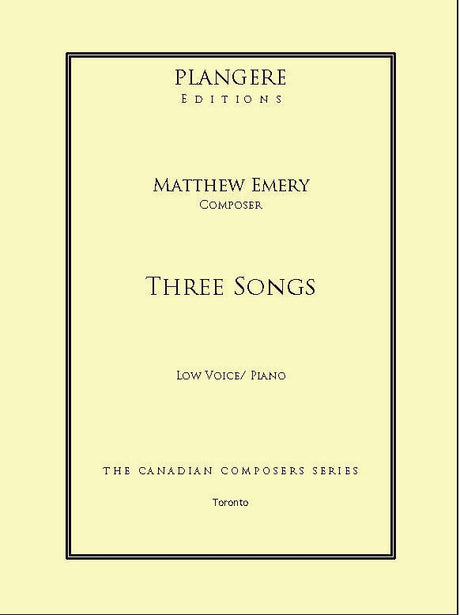 Emery: Three Songs