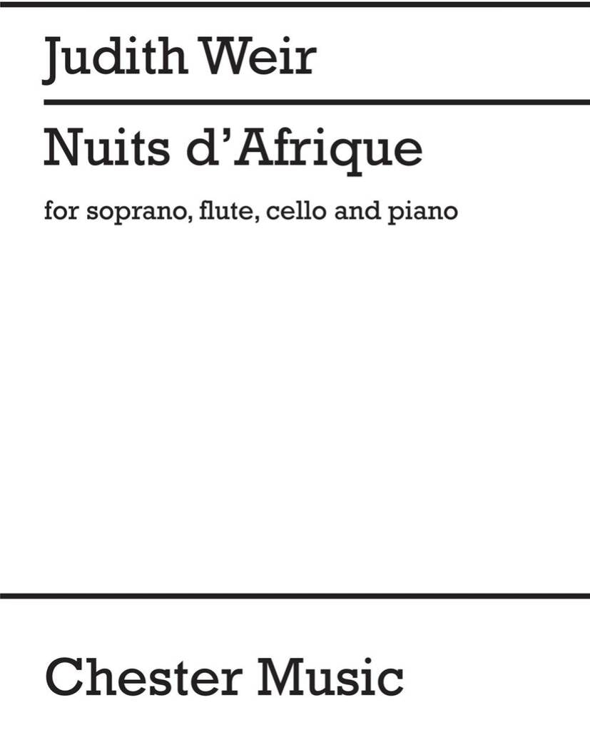 Weir: Nuits d'Afrique