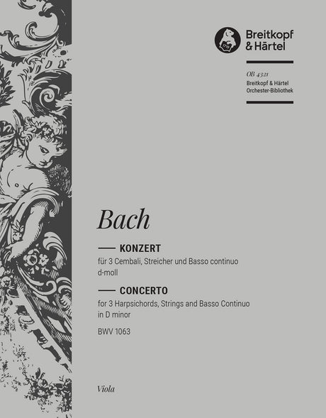Bach: Concerto for 3 Harpsichords in D Minor, BWV 1063
