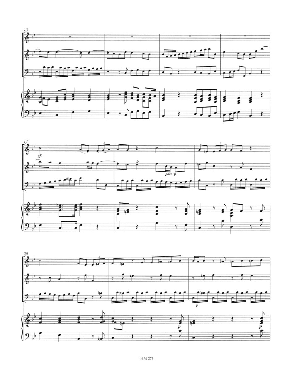 Zelenka: Sonata No. 3 in B-flat Major, ZWV 181, No. 3 – Ficks Music