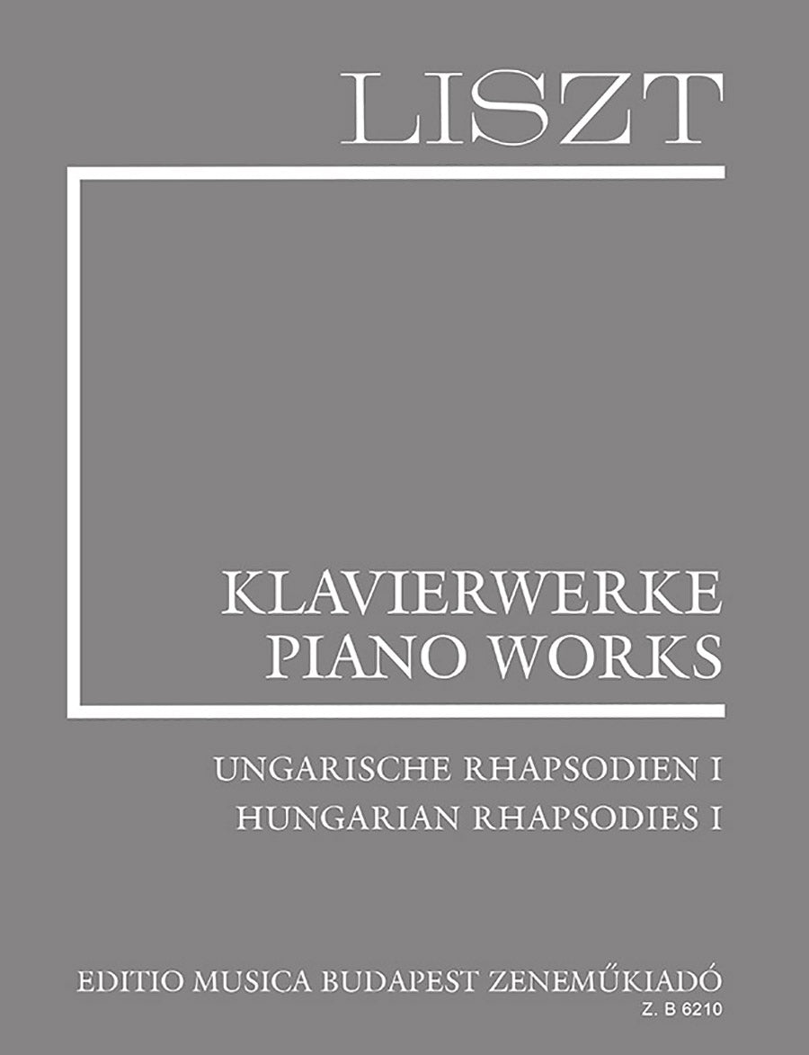 Liszt: Hungarian Rhapsodies I (Nos. I-IX) – Ficks Music