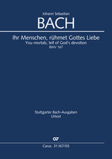 Bach: Ihr Menschen, rühmet Gottes Liebe, BWV 167