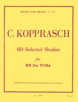 Kopprasch: 60 Selected Studies (arr. for tuba)