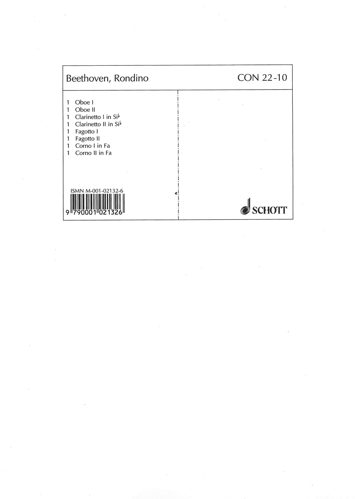 Beethoven: Rondino in E-flat Major, Op. posth.