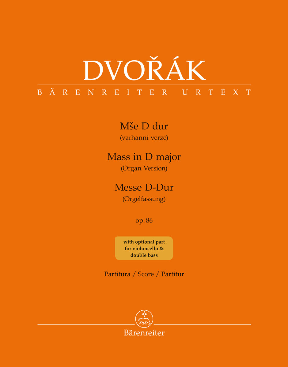 その他 Dvorak:Mass/Merke:Organ Sonata [CD] Dvořák: Mass in D Major, Op. 86 – Ficks Music