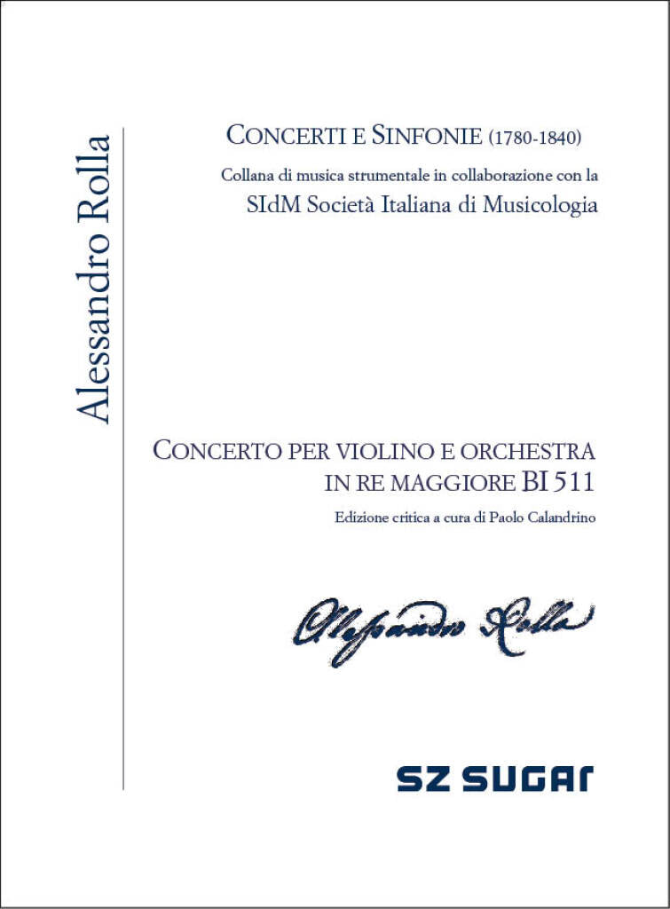 Rolla: Violin Concerto in D Major, BI 511