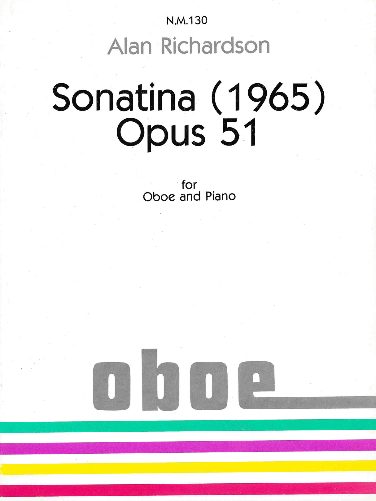 Richardson: Sonatina (1965), Op. 51