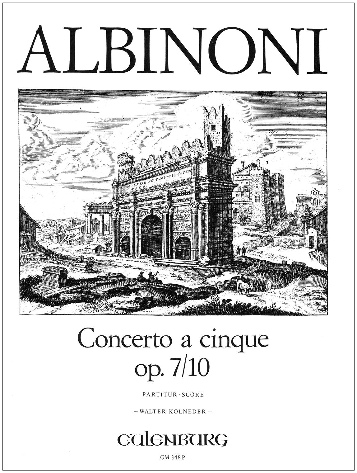 Albinoni: Concerto a cinque, Op. 7, No. 10