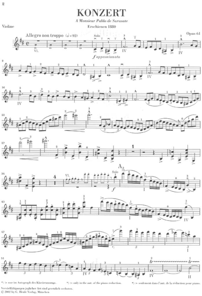 Saint-Saëns: Violin Concerto No. 3 in B Minor, Op. 61 – Ficks Music
