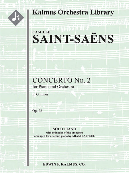 Saint-Saëns: Piano Concerto No. 2 in G Minor, Op. 22 – Ficks Music