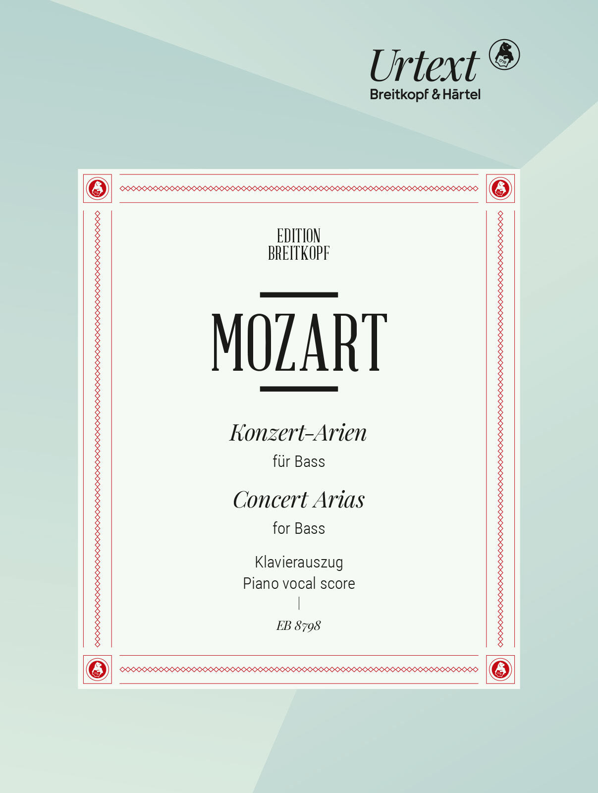 Mozart: Complete Concert Arias for Bass – Ficks Music