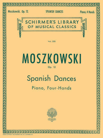 Moszkowski: 5 Spanish Dances, Op. 12