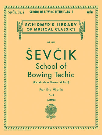 Ševčík: School of Bowing Technics, Op. 2 – Book 1