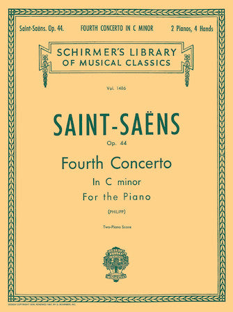 Saint-Saëns: Piano Concerto No. 4 in C Minor, Op. 44
