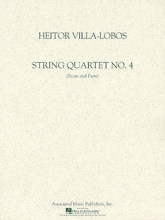 Villa-Lobos: String Quartet No. 4