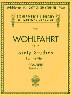 Wohlfahrt: 60 Studies, Op. 45