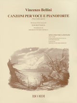 Bellini: Canzoni Per Voce