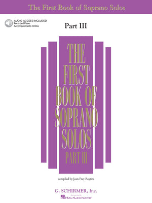 First Book of Soprano Solos – Part III