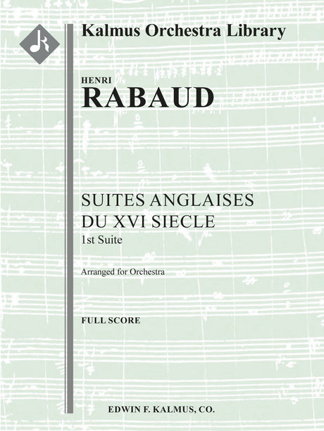 Rabaud: English Suite No. 1 (arr. for orchestra)