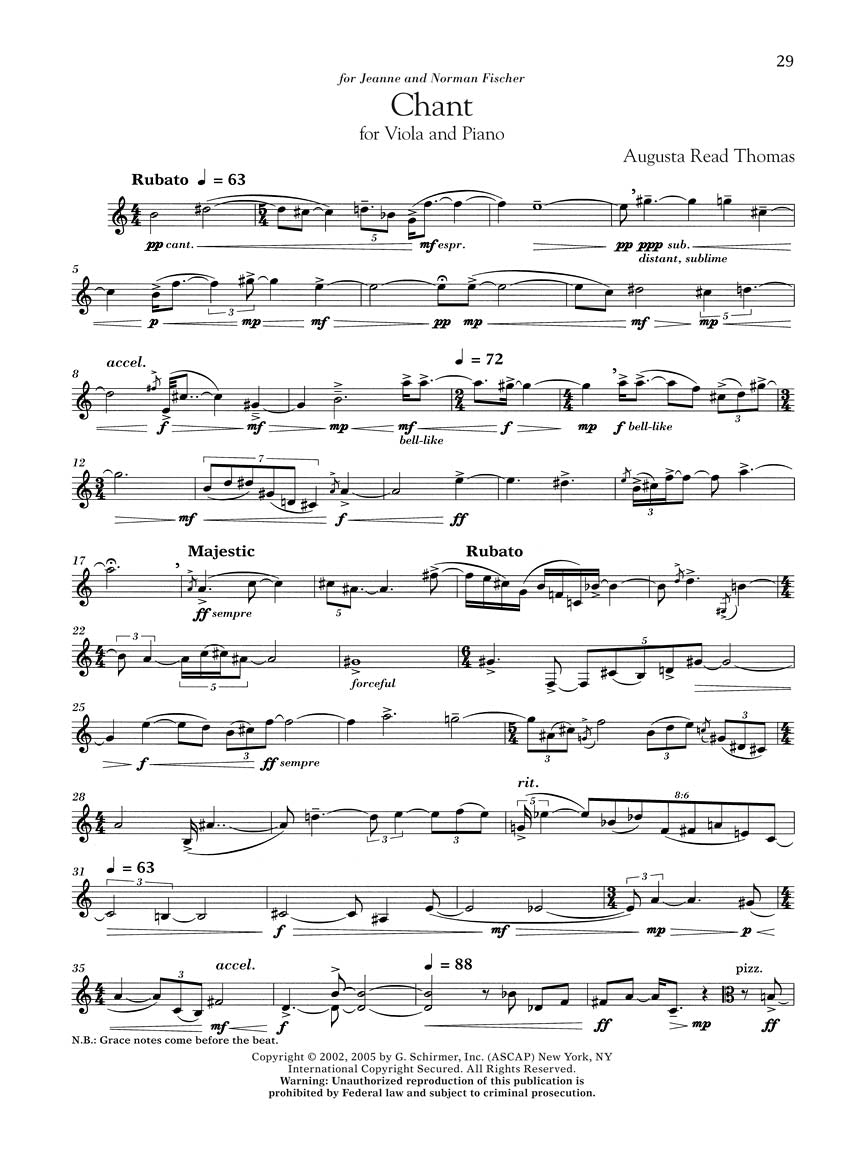 The G. Schirmer Viola Anthology