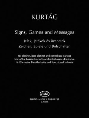 György: Signs, Games and Messages for Clarinet