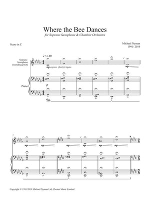 Nyman: Where the Bee Dances
