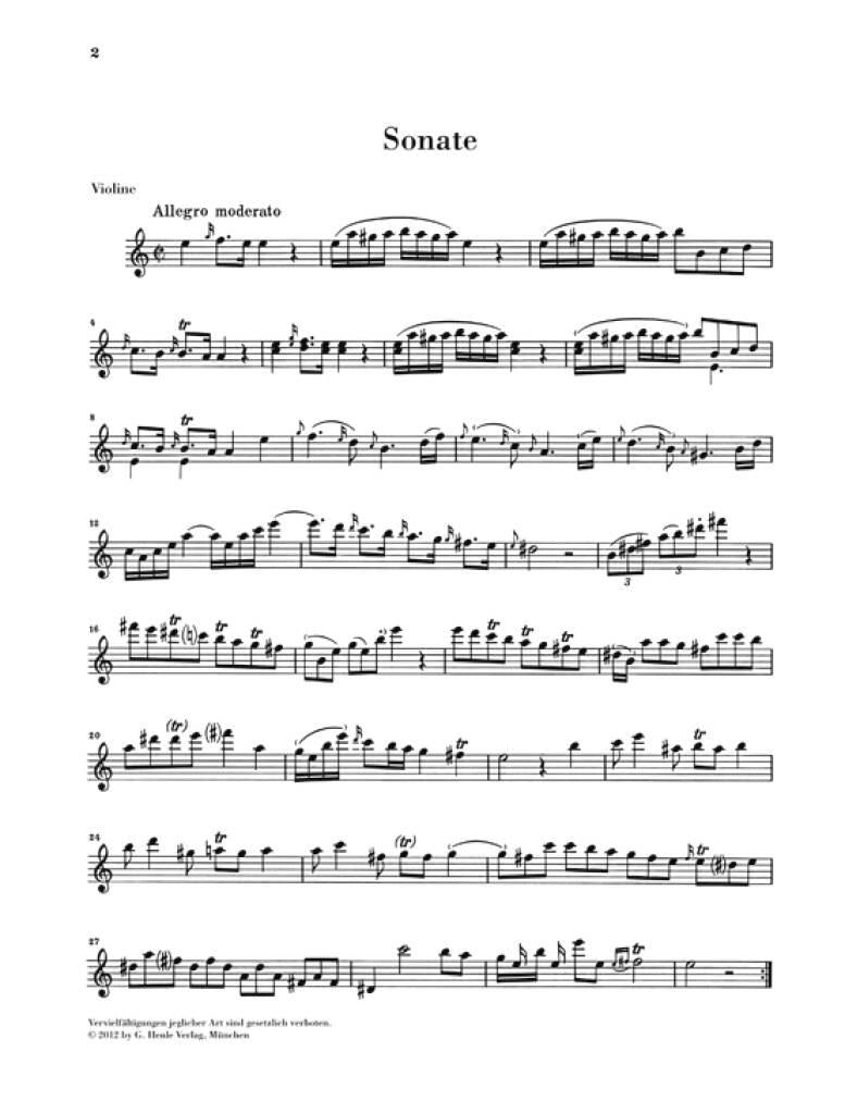 Neruda: Violin Sonata in A Minor