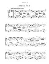 Thompson: Six Preludes