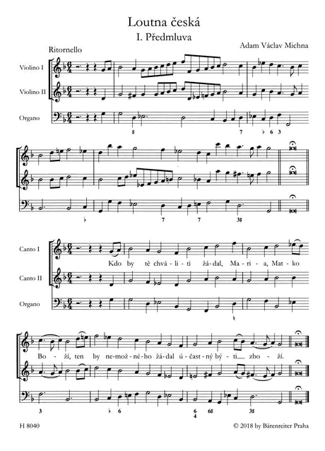 Michna: The Czech Lute