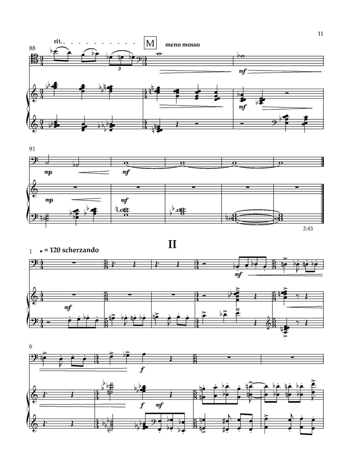 D. Richardson: Double Bass Sonata