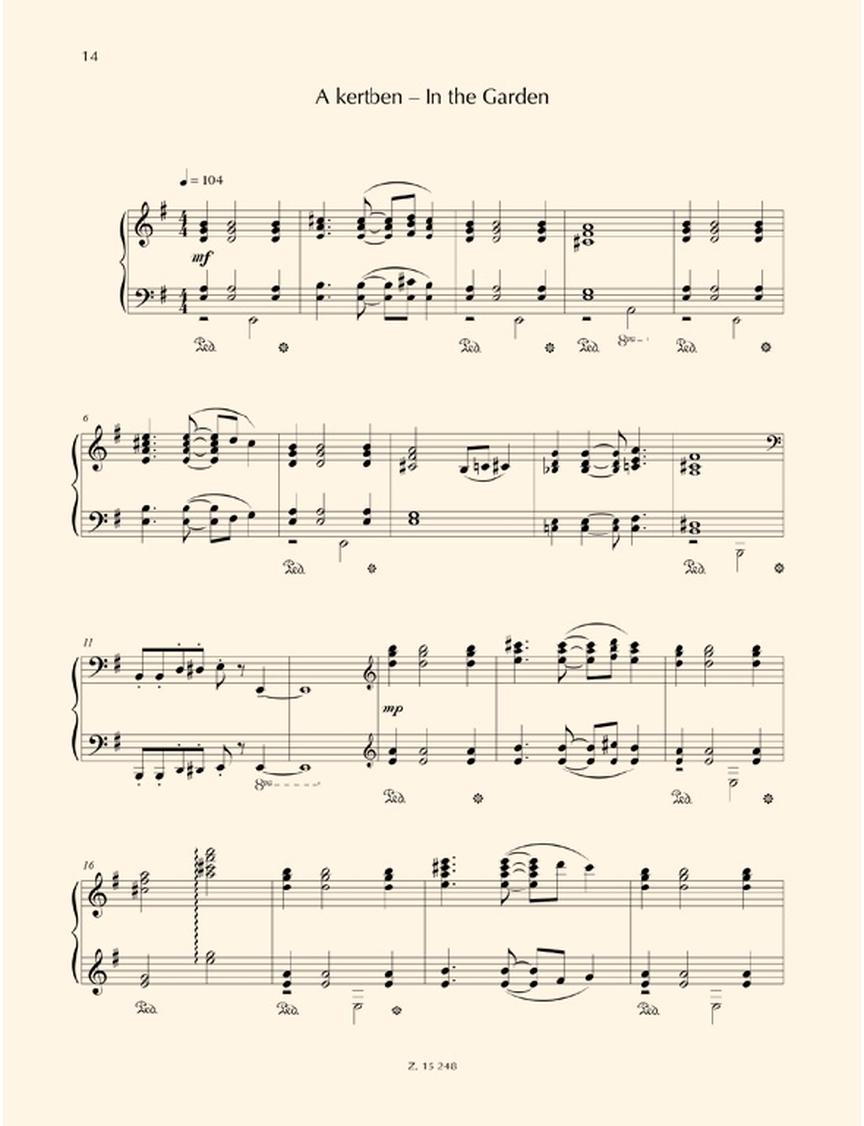 P.E. Wolf: Inventions for Young Pianists