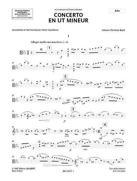 J.C. Bach-Casadesus: Viola Concerto in C Minor