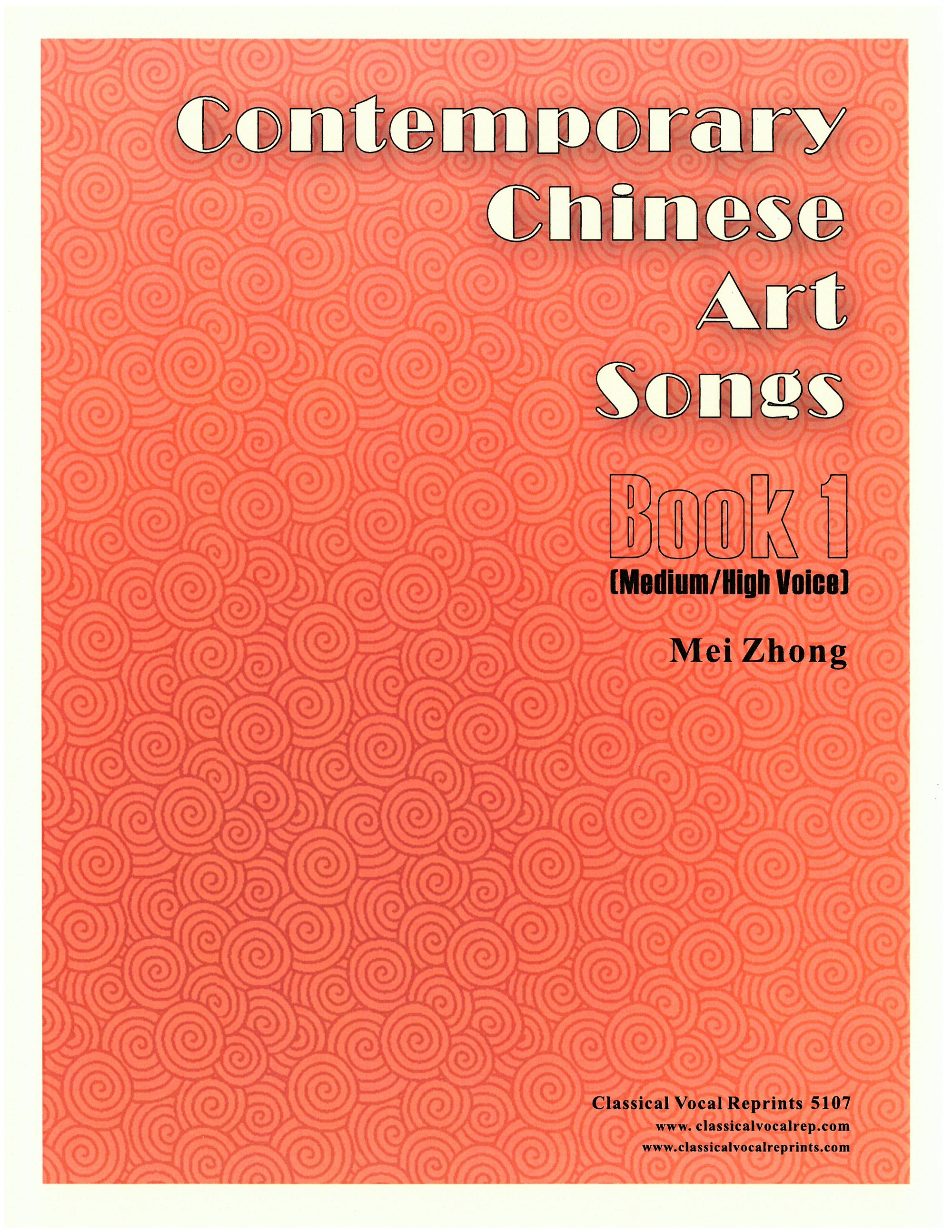 Contemporary Chinese Art Songs - Book 1