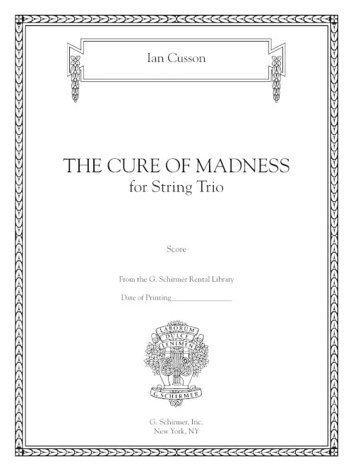 Cusson: The Cure of Madness