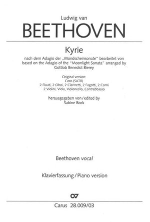 Beethoven-Biery: Kyrie based on the Adagio of the Moonlight Sonata (arr. for SATB Choir & Orchestra)