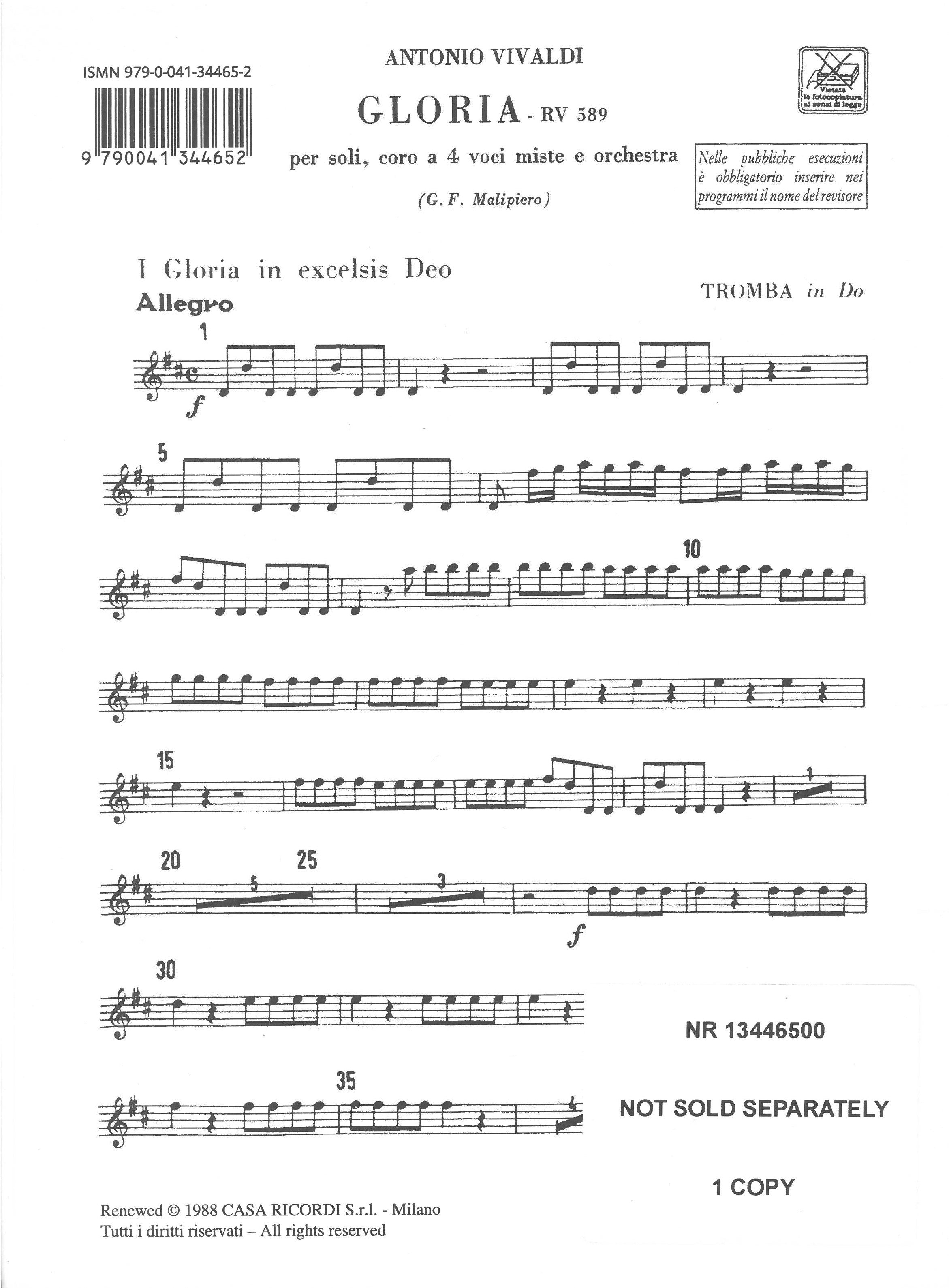 Vivaldi: Gloria, RV 589 – Ficks Music