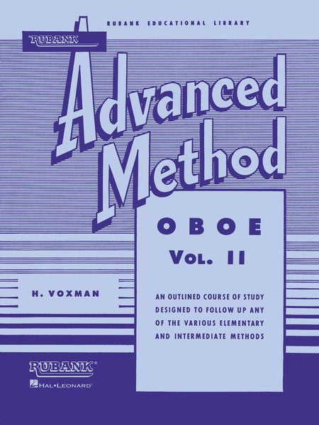 Rubank Advanced Method – Oboe Volume 2