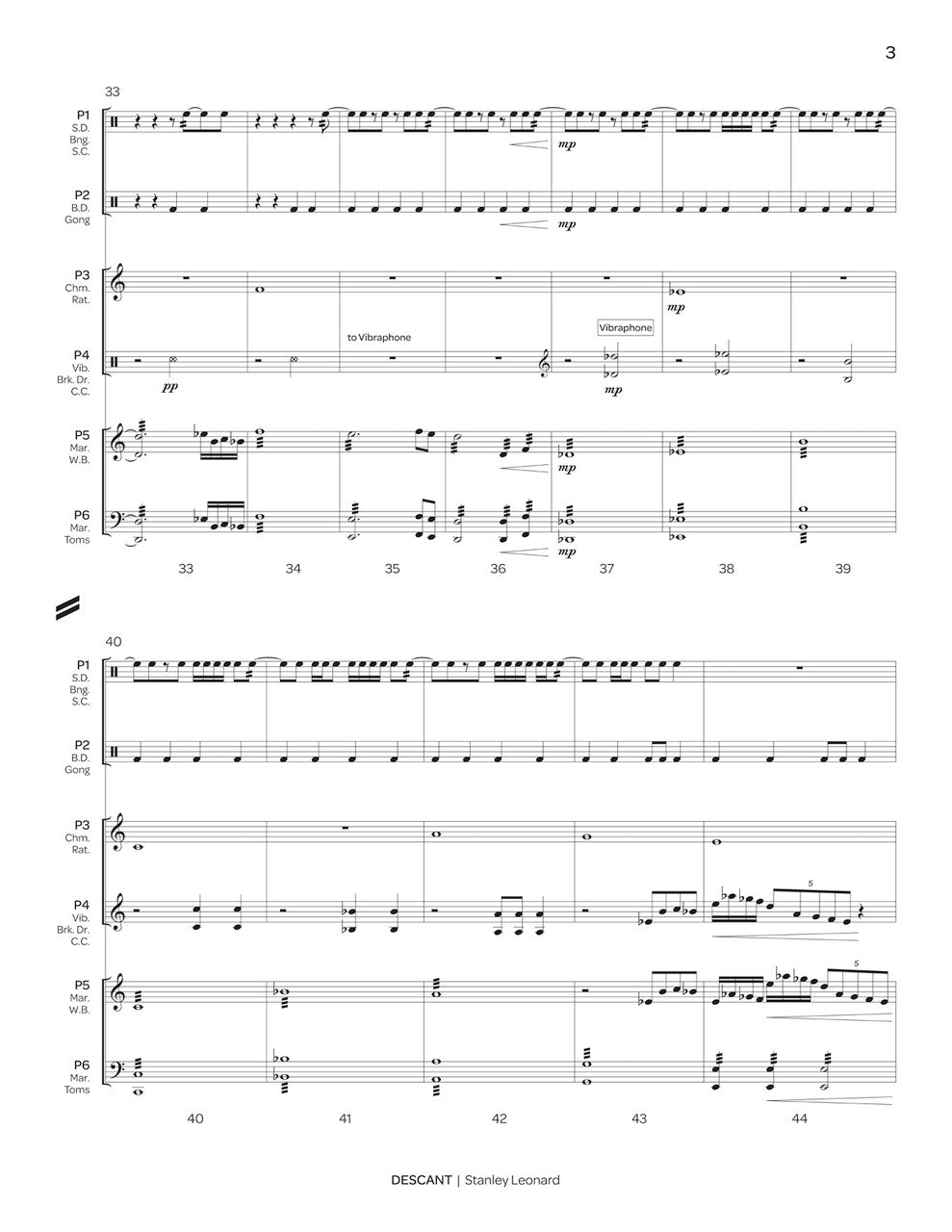 Leonard: Descant