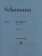 Schumann: Album Leaves, Op. 124