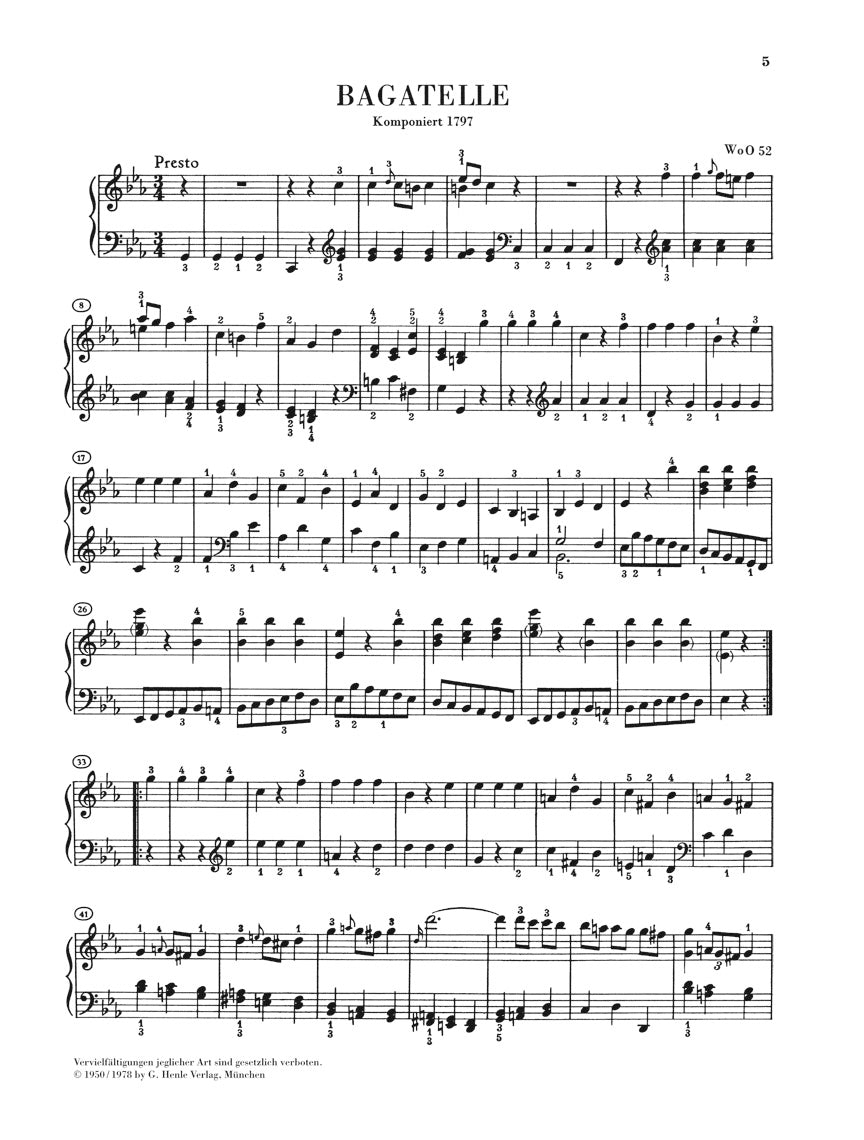 Beethoven: Complete Bagatelles
