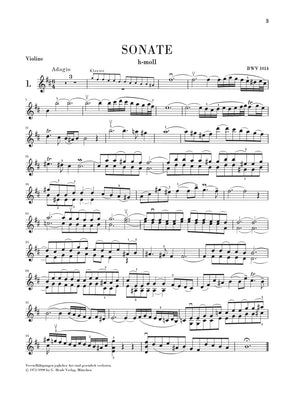 Bach: Violin Sonatas Nos. 1-3, BWV 1014-1016