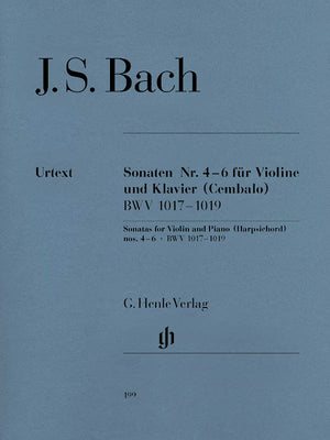 Bach: Violin Sonatas Nos. 4-6, BWV 1017-1019