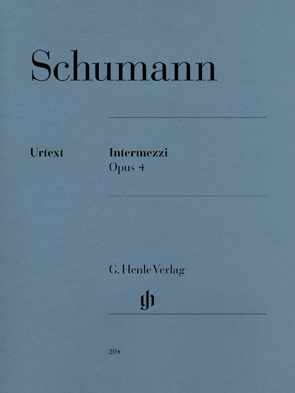 Schumann: Intermezzi, Op. 4