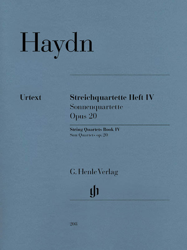 Haydn: String Quartets - Volume 4 (Op. 20 - Sun Quartets)