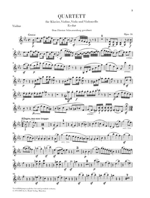 Beethoven: Piano Quartets