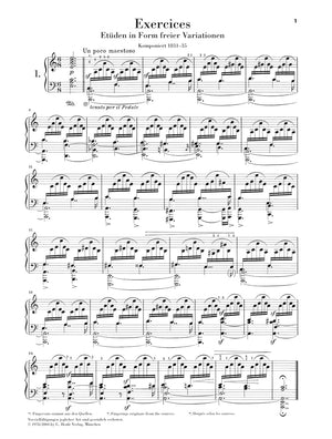 Schumann: Beethoven Exercises