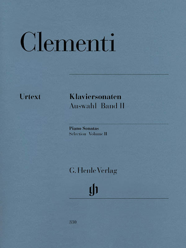 Clementi: Selected Piano Sonatas - Volume 2