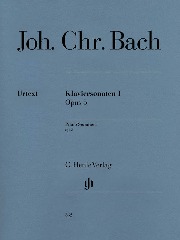 J. C. Bach: Piano Sonatas, Op. 5